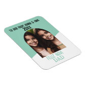 Aangepaste Fotomagneet Feliz Navidad Keepsake voor Magneet (Rechterzijde)