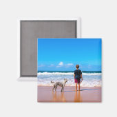 Aangepaste fotomagneet Gift uw foto's ontwerp Magneet (Voorkant / Achterkant)