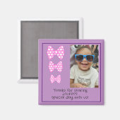 Aangepaste fotomagneet magneet (Voorkant / Achterkant)