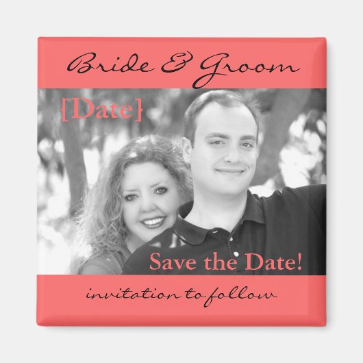 AANGEPASTE FOTOmagneet Magneet (Voorkant)