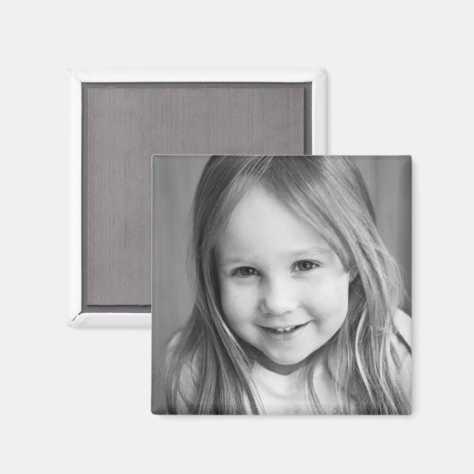 Aangepaste fotomagneet magneet (Voorkant / Achterkant)