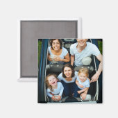 Aangepaste fotomagneet magneet (Voorkant / Achterkant)