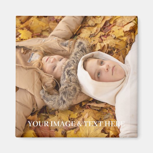 Aangepaste fotomagneet magneet (Voorkant)