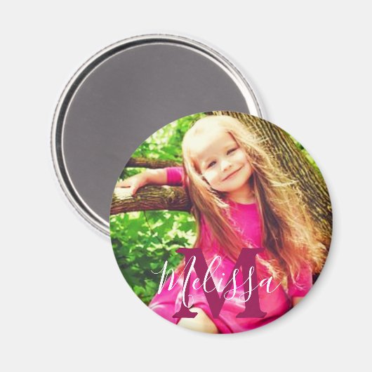 Aangepaste fotomagneet personaliseren magneet (Voorkant / Achterkant)