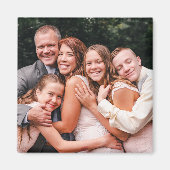 Aangepaste Fotomagneet voor Koelkast, Gift voor Fa Magneet (Voorkant)