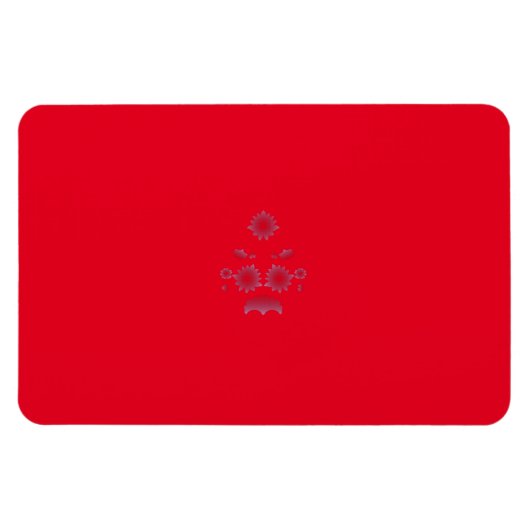 Aangepaste fotomagneten | Logo, monogram en collag Magneet (Horizontaal)