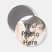 Aangepaste fotomagneten magneet (Voorkant / Achterkant)