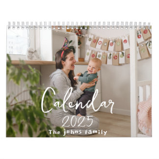 Aangepaste Fotomuur Kalender 2025 voor Huis & Kant