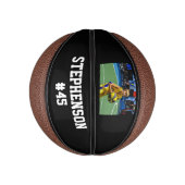 Aangepaste fotonaam Basketball Ball Basketbal (Verticaal)
