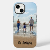 Aangepaste fotonaam Case-Mate iPhone case (Achterkant)