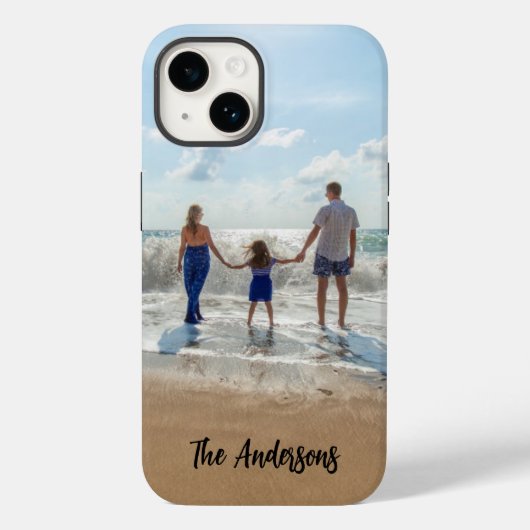 Aangepaste fotonaam Case-Mate iPhone case (Achterkant)