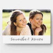 Aangepaste fotonaam fotoplaat (voorkant)