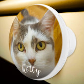 Aangepaste fotonaam Gepersonaliseerde deur en lade Keramische Knop