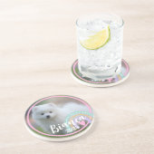 Aangepaste fotonaam Jaar Regenboog Zandsteen Onder Zandsteen Onderzetter (Zijkant)