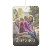 Aangepaste fotonaam Keepslag Memorable Gift Luchtverfrisser (Voorkant)
