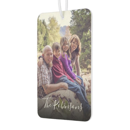 Aangepaste fotonaam Keepslag Memorable Gift Luchtverfrisser (Links)