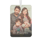 Aangepaste fotonaam Keepslag Memorable Gift Luchtverfrisser (Achterkant)