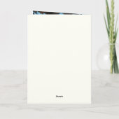 Aangepaste fotonaam leeftijd | Illustratie van een Kaart (Achterkant)