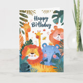 Aangepaste fotonaam leeftijd | Illustratie van mal Kaart (Voorkant)