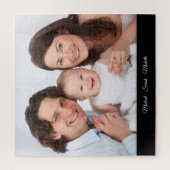 Aangepaste fotonaam Sjabloon Grote puzzel (Verticaal)