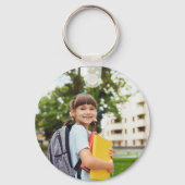 Aangepaste Fotonaam Star Sleutelhanger voor Kinder (Voorkant)