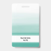 Aangepaste fotonaam VIP All Access Pas Badge (Achterkant)