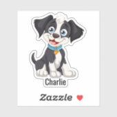 Aangepaste Fotonaam Waterdichte Vinyl Stickers (Vel)