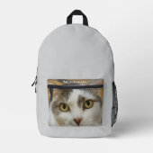 Aangepaste fotonaamtekst Aangepast Bedrukte Rugzak (Voorkant)