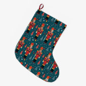 aangepaste fotonootkraker - 2 afbeeldingen grote kerstsok (Voorkant (Hangend))