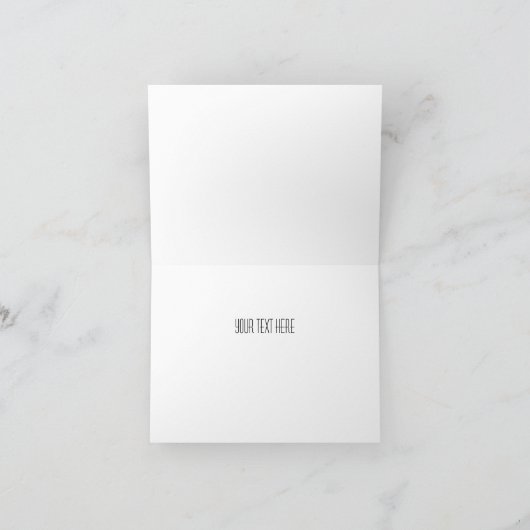 Aangepaste fotonotitiekaart kaart (Binnen)