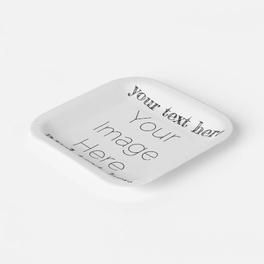 Aangepaste fotopapier bord creëer Uw eigen partij (Gebogen)