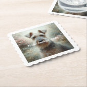 Aangepaste Fotopapier Onderzetters (Gebogen)