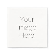 Aangepaste fotopapier servet – gepersonaliseerde b