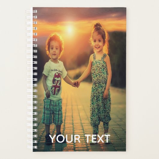 Aangepaste fotoplanner planner (Voorkant)