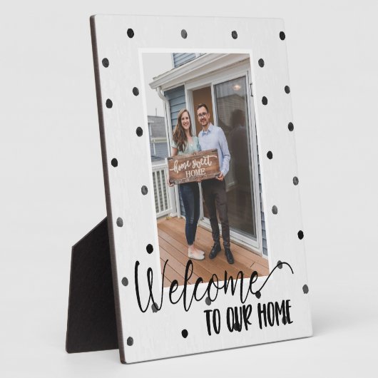 Aangepaste fotoplaquette voor thuis fotoplaat (Zijkant)