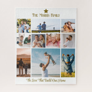 Aangepaste fotopuzzel – Aangepast hartverwarmend b Legpuzzel
