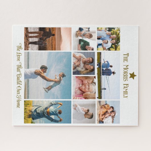 Aangepaste fotopuzzel – Aangepast hartverwarmend b Legpuzzel (Horizontaal)