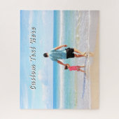 Aangepaste Fotopuzzelcadeau Gepersonaliseerde Teks Legpuzzel (Verticaal)