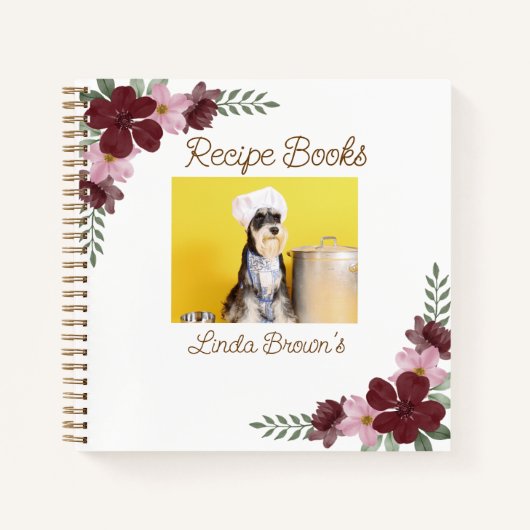 Aangepaste fotoreceptenboeken notitieboek (Voorkant)
