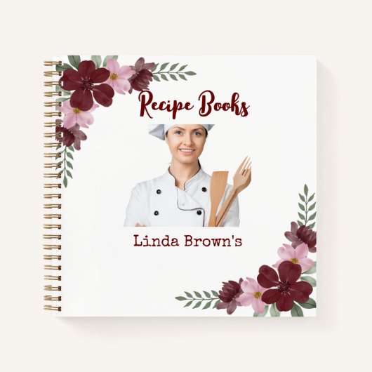 Aangepaste fotoreceptenboeken notitieboek (Voorkant)