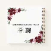 Aangepaste fotoreceptenboeken notitieboek (Achterkant)