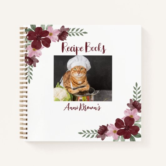 Aangepaste fotoreceptenboeken notitieboek (Voorkant)