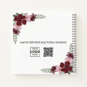 Aangepaste fotoreceptenboeken notitieboek (Achterkant)