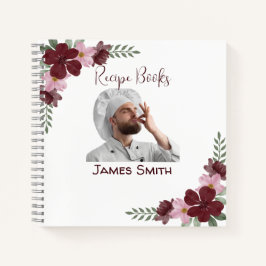 Aangepaste fotoreceptenboeken notitieboek