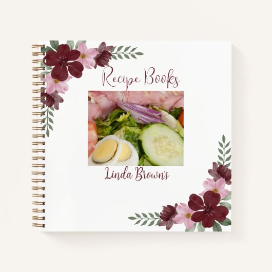 Aangepaste fotoreceptenboeken notitieboek (Voorkant)