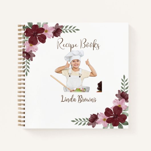 Aangepaste fotoreceptenboeken notitieboek (Voorkant)