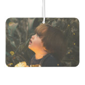 Aangepaste fotorechthoek luchtverfrisser (Voorkant)