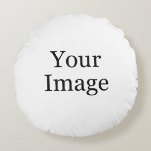 Aangepaste fotoronde piloot rond kussen