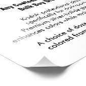 Aangepaste foto's - 10 x 10 inch vierkant foto afdruk (Hoek)