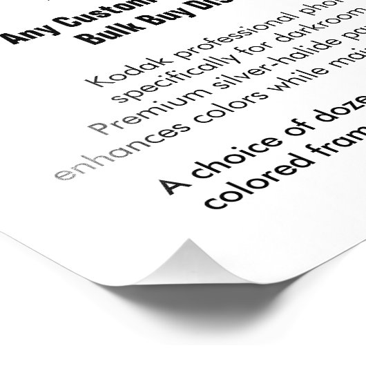 Aangepaste foto's - 10 x 10 inch vierkant foto afdruk (Hoek)